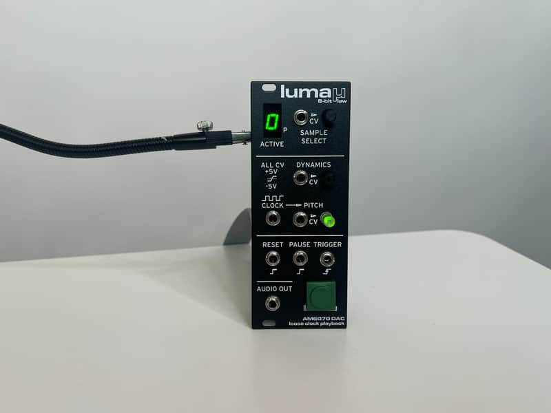 Deftaudio Luma-mu Drum module Eurorack 8-bit LM-1 machine image 1