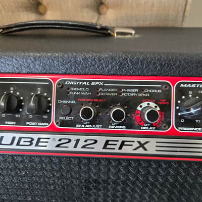 Peavey TransTube 212 EFX 100-Watt 2x12" Guitar Combo 2000s - Black with Red Trim image 7