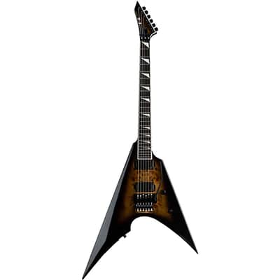 ESP E-II Arrow Neck Thru Electric Guitar. Nebula Black Burst image 3
