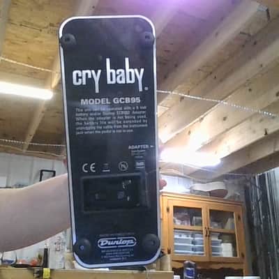 Dunlop GCB95 Cry Baby Standard Wah 1982 - Present - Black image 2