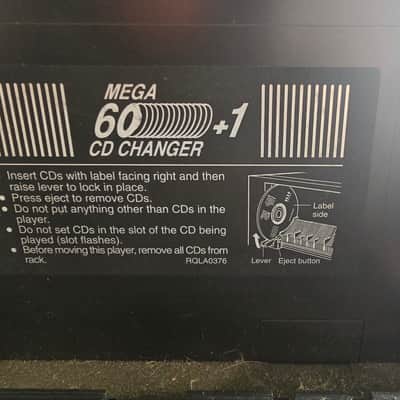 Technics SL-MC4 60+1 CD changer Early-mid 2000s - Black image 15