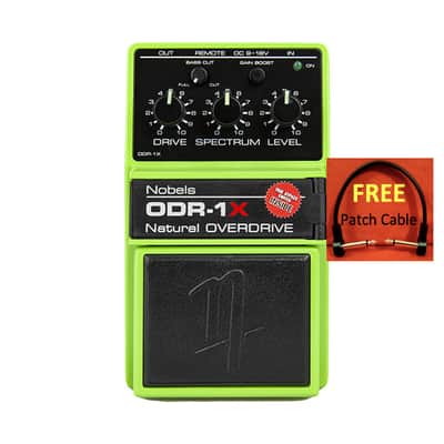 Nobels ODR-1X Natural Overdrive (WATCHLIST OFFER) Hi-Gain Boost + External Bass Cut Pot & Option To Change Between True Bypass Or Buffered Bypass! image 2