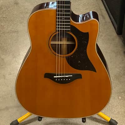 Yamaha A5R-VN Dreadnought with Electronics 2010s - Vintage Natural image 1