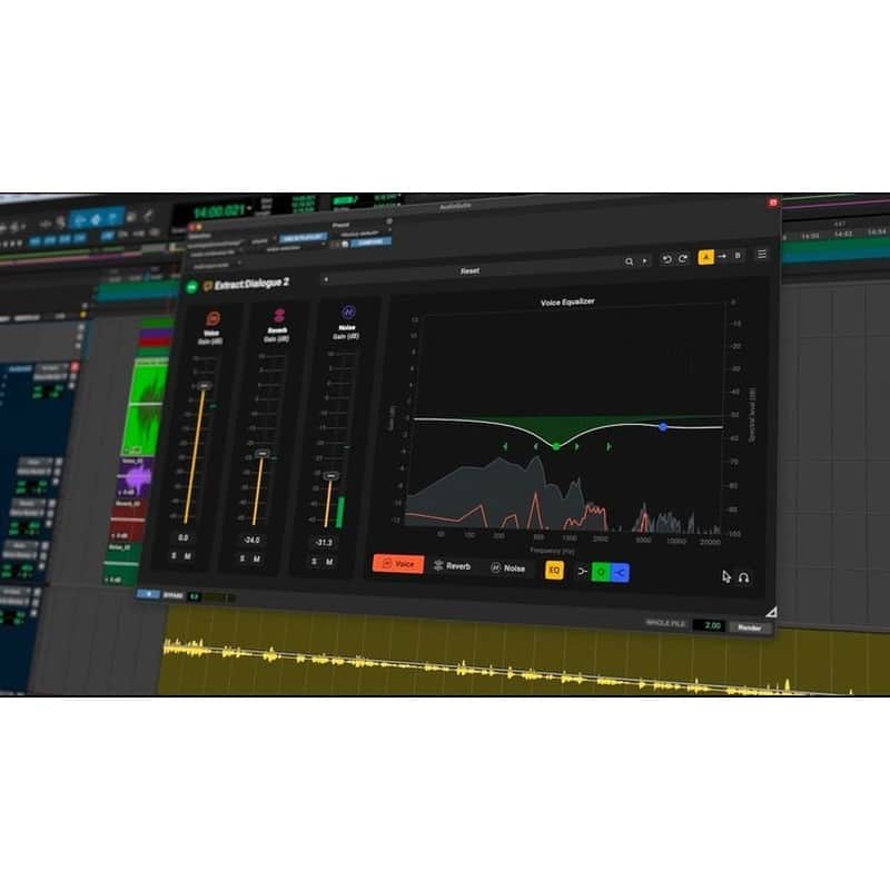 Acon Digital Extract:Dialogue 2 | AI Stereo Dialogue Processing Plugin image 1