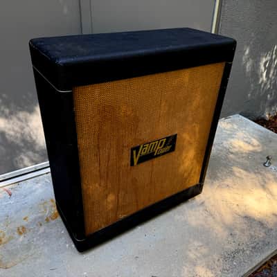 VINTAGE 1971 VAMP 4 X 12 - HIWATT FANE LOADED - BASKETWEAVE GRILL - RARE! - GOOD CONDITION - MADE IN THE UK image 16
