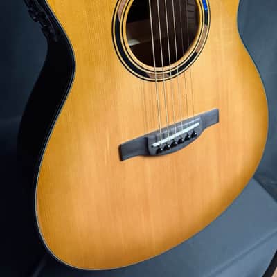 Yamaha TAS1 C TransAcoustic Folk Cutaway Acoustic-Electric Guitar Sand Burst Finish w/ Soft Case image 5