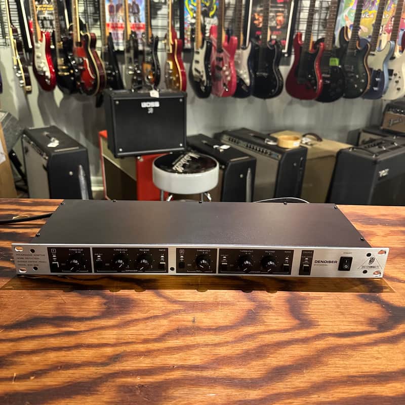 Behringer Denoiser SNR202 2-Channel Noise Reduction System 1990s - Black / Silver image 1