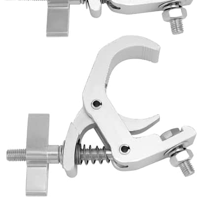 Truss Clamp Stage Lights Clamp, 4 Pack Heavy Duty 330-pound Professional Clamp for Moving Head Stage Lighting Fixtures, 1.57-2.36 Inch Fit 40-60 mm OD Pipe image 3