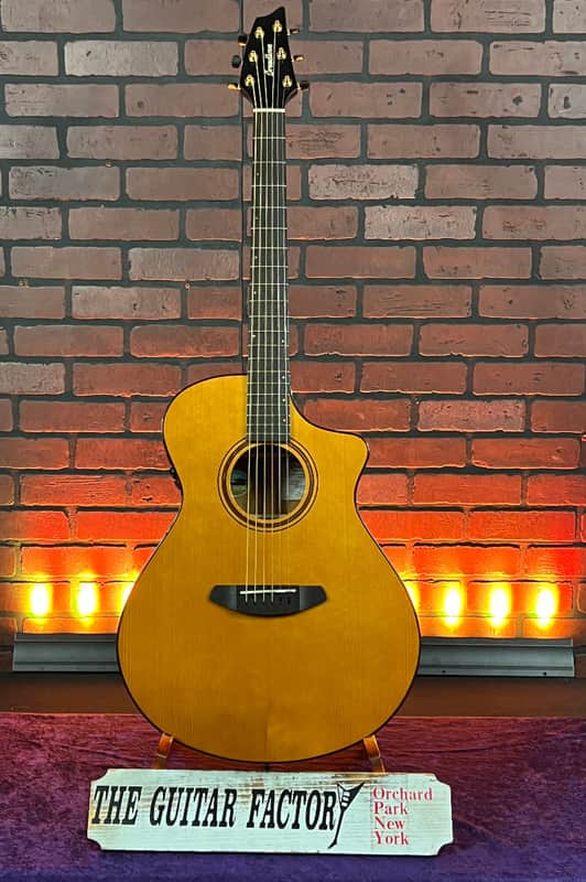 Breedlove Performer Pro Concert Thinline CE- Natural Aged Toner w/ Hard Case image 1