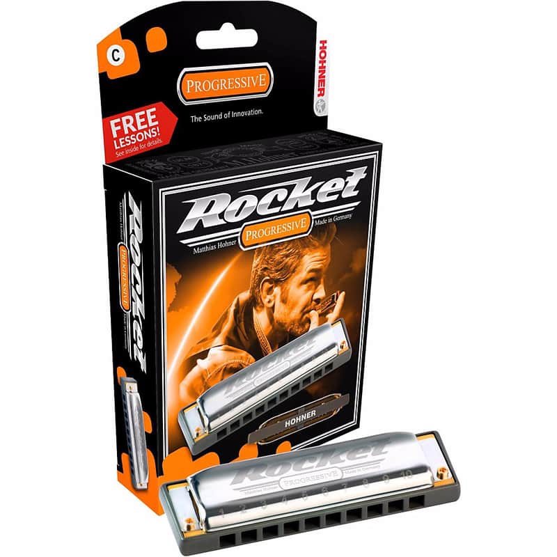 Hohner M2013BX-Ef Progressive Series Rocket Harmonica - Key of Eb image 1