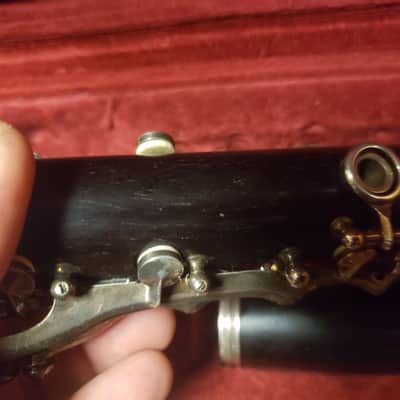 Buffet Crampon R13 Vintage Model Silver Clarinet--Recent Overhaul, Nice! image 10