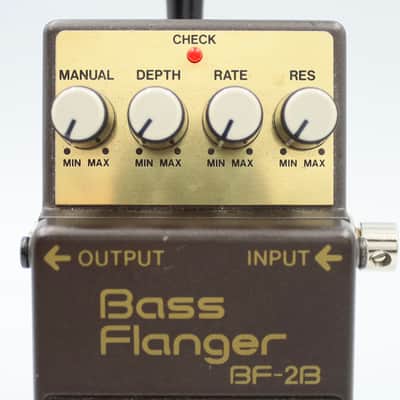 Boss BF-2B Bass Flanger 1989 Made in Taiwan ACA Guitar Effect Pedal ZA91990 image 3