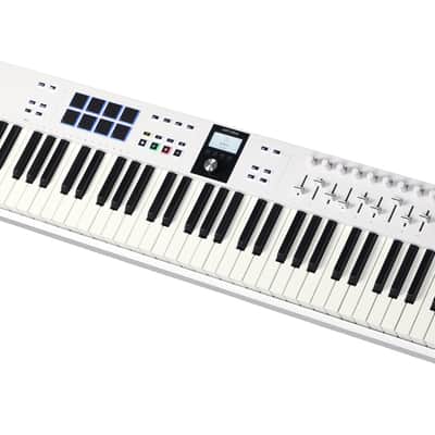 Arturia KEYLAB ESSENTIAL Mk3 88-Key White Midi Keyboard Controller+Laptop Bag image 17