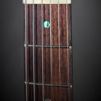 Manuel Ali Guitars Custom Thinline Relic 2020 relic black image 7