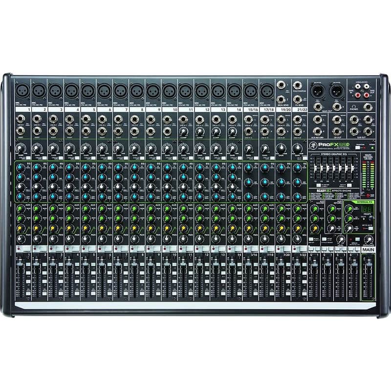 Mackie ProFX22v2 22-Channel 4-Bus Effects Mixer image 1