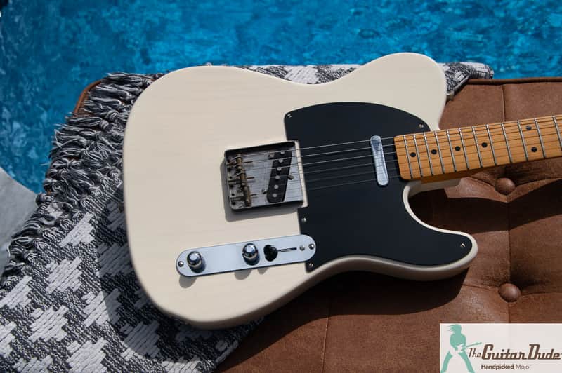2004 Fender Limited Edition TL52-80TX (Texas Special PU's) w US Blonde Finish and Premium Ash Body - Pro Set Up w Perfect Frets/Action/Intonation! Telecaster Reissue MIJ