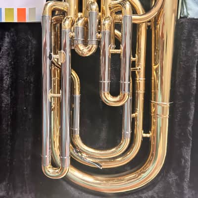 Jupiter JBR-360L Student 3/4 Bb Baritone 2010s - Brass Lacquer image 3