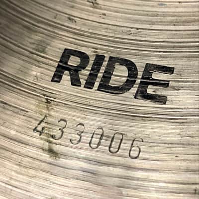 Vintage Paiste 20" 2002 Black Label Ride - Approx: 2092g image 4