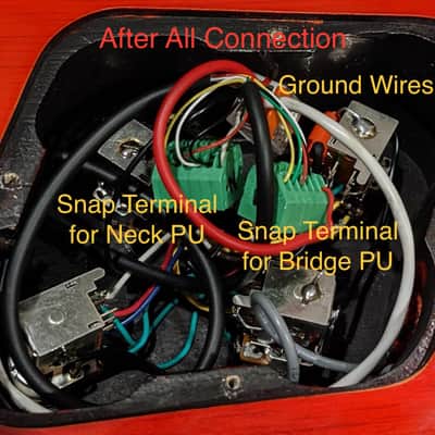 Setbucker Solderless Prewired Kit for Les Paul (Kit Only, with Push-Push Pots) image 3