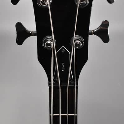 Washburn AB-20 Acoustic-Electric Hollowbody Bass Sunburst w/HSC image 5