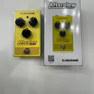 TC Electronic Afterglow Analog Chorus True Bypass Guitar Effect Pedal + Box image 1