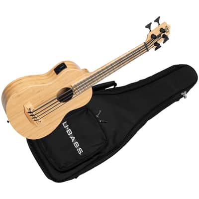 Solid Bamboo U-Bass + housse Kala image 1