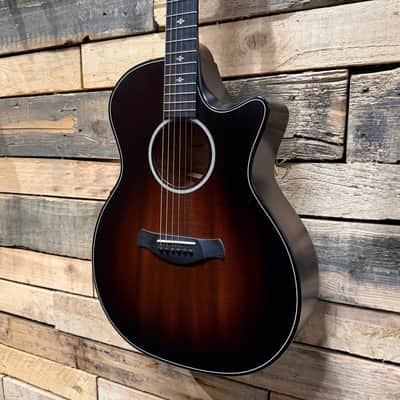 Taylor 324ce Builder's Edition 2021 - Tobacco Kona Edgeburst image 3