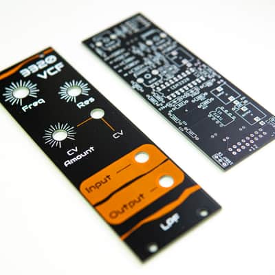 3320 VCF / PCB & Front Panel / DIY Synth / Eurorack / Low Pass Filter / Modular image 3
