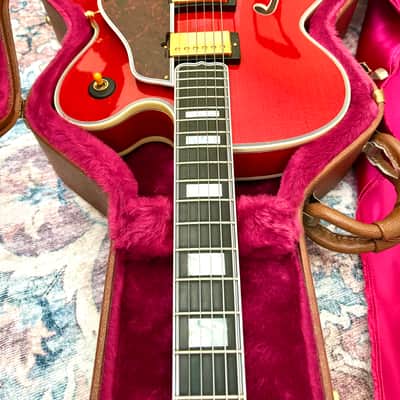 1998 Gibson L5-CT "FIGURED CHERRY RED" Custom Historic Series + OHSC image 20
