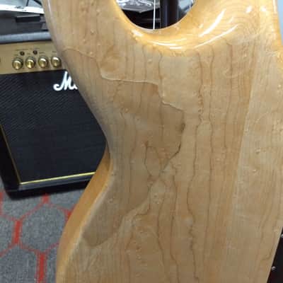 Carvin LB50 Stereo Left-Handed Bass natural image 4