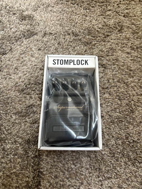 (Factory New in Box) DigiTech Supernatural Ambient Stereo Reverb 2010s - Black image 1