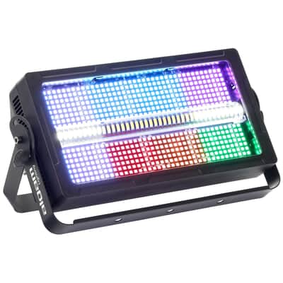 ALGAM LIGHTING BLZ-STROBE Proiettore Led Ibrido Wash 8 Zone RGBW e Strobo 8 Zone image 2