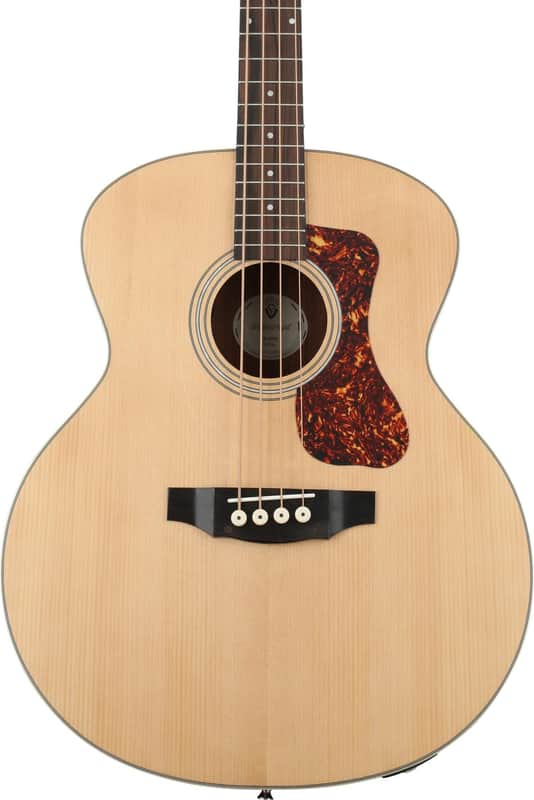 Guild B-240E Concert Acoustic-electric Bass Guitar - Natural image 1