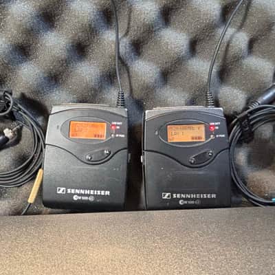 Sennheiser EW 550 receiver and Body pack transmitters - 2 complete systems imagen 7