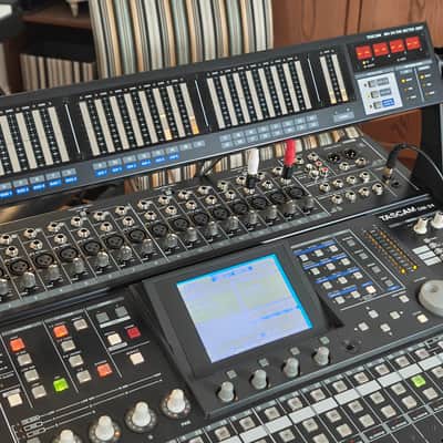 Tascam DM-24 + 2x ADAT expansion + Meter Bridge AWESOME condition image 2
