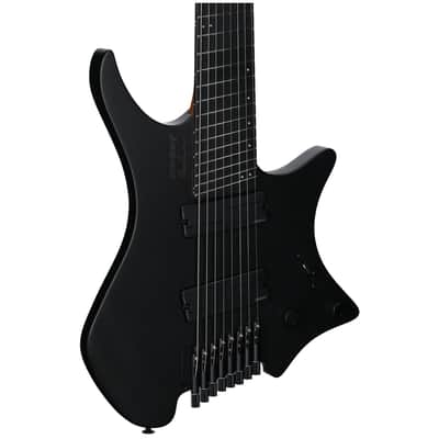Strandberg Boden Metal NX 8 Electric Guitar, 8-String (with Gig Bag), Black Granite image 1