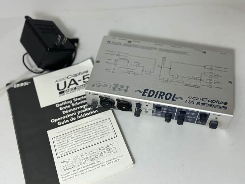 Edirol UA-5 Audio Capture - USB Audio Interface (24-bit/96kHz) image 1