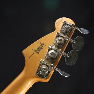 Fender JMJ Road Worn Mustang Bass Black 956 image 8