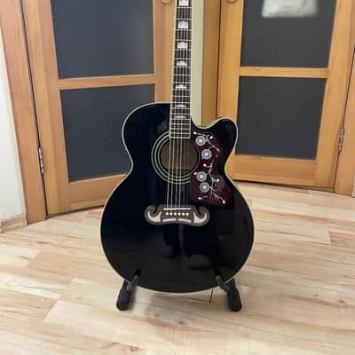 Epiphone EJ200CE Super Jumbo 1995 - 2009 - Ebony image 13