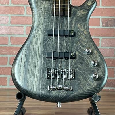 Warwick Pro Series Corvette Standard Electric Bass Guitar - Nirvana Black image 2