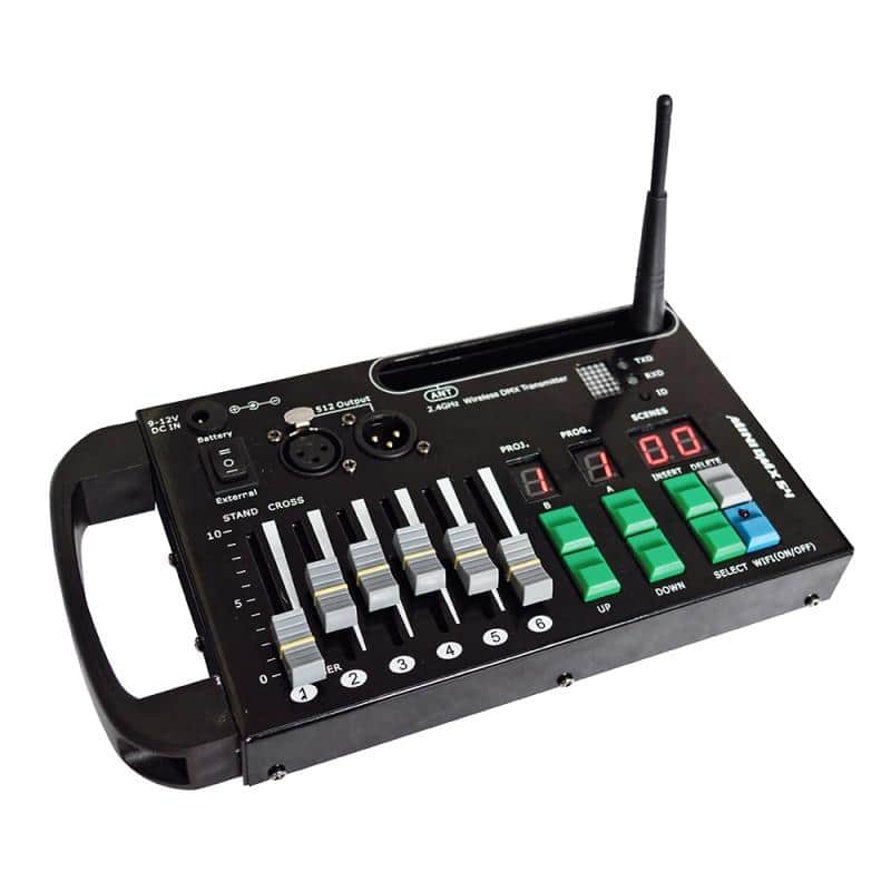 AFX Light W-DMX54 Battery powered Wireless DMX Controller 54Ch image 1