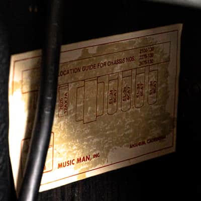 Music Man 115-HD Vintage Hybrid Tube/Solid-State Amplifier – 1x15 w/ Footswitch image 10