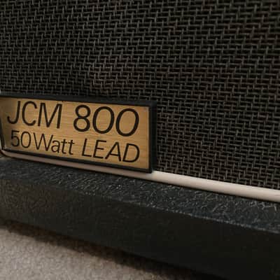 Marshall JCM 800 Lead Series Model 4010 50-Watt Master Volume 1x12 Combo 1980s - Black image 16