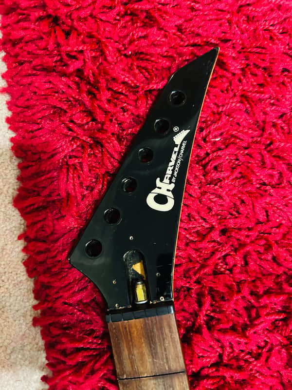 Charvel-Jackson Model Neck 1980’s - Black image 1