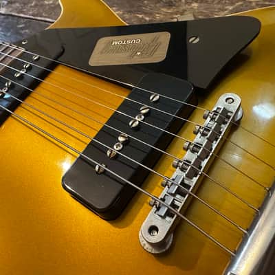 Gibson Les Paul Custom Shop 1956 Historic RI Rare Black/Gold VOS 2016 Gold Top R6 image 12