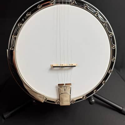 Gold Tone Mastertone™ OB-12 Top Tension Resonator Banjo Vintage Brown Finish w/ Case image 2