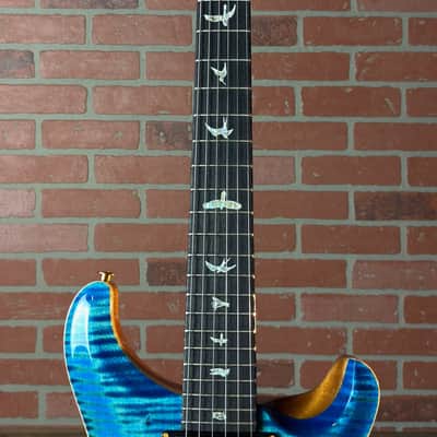 PRS Custom 24 10-Top Limited Edition Electric Guitar - Arctic Blue image 6