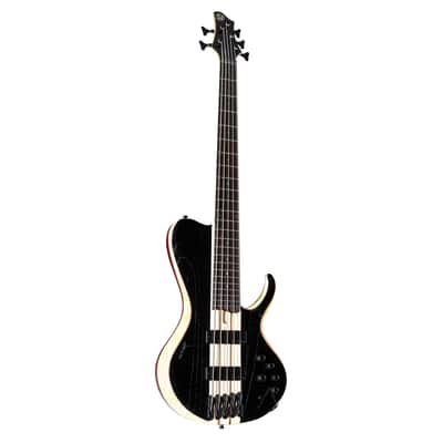 Ibanez Bass Workshop BTB865SC-WKL Weathered Black Low Gloss - 5-String Electric Bass image 1