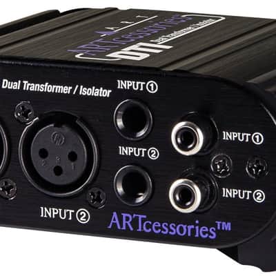 ART DTI Dual Transformer Isolator DI Box Passive Stereo Hum Eliminator image 4