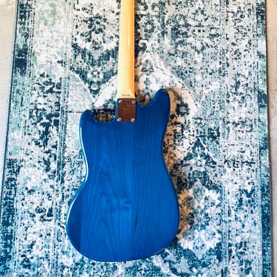 Fender Thinline Mustang MG/HO 2012 Trans Blue | Reverb